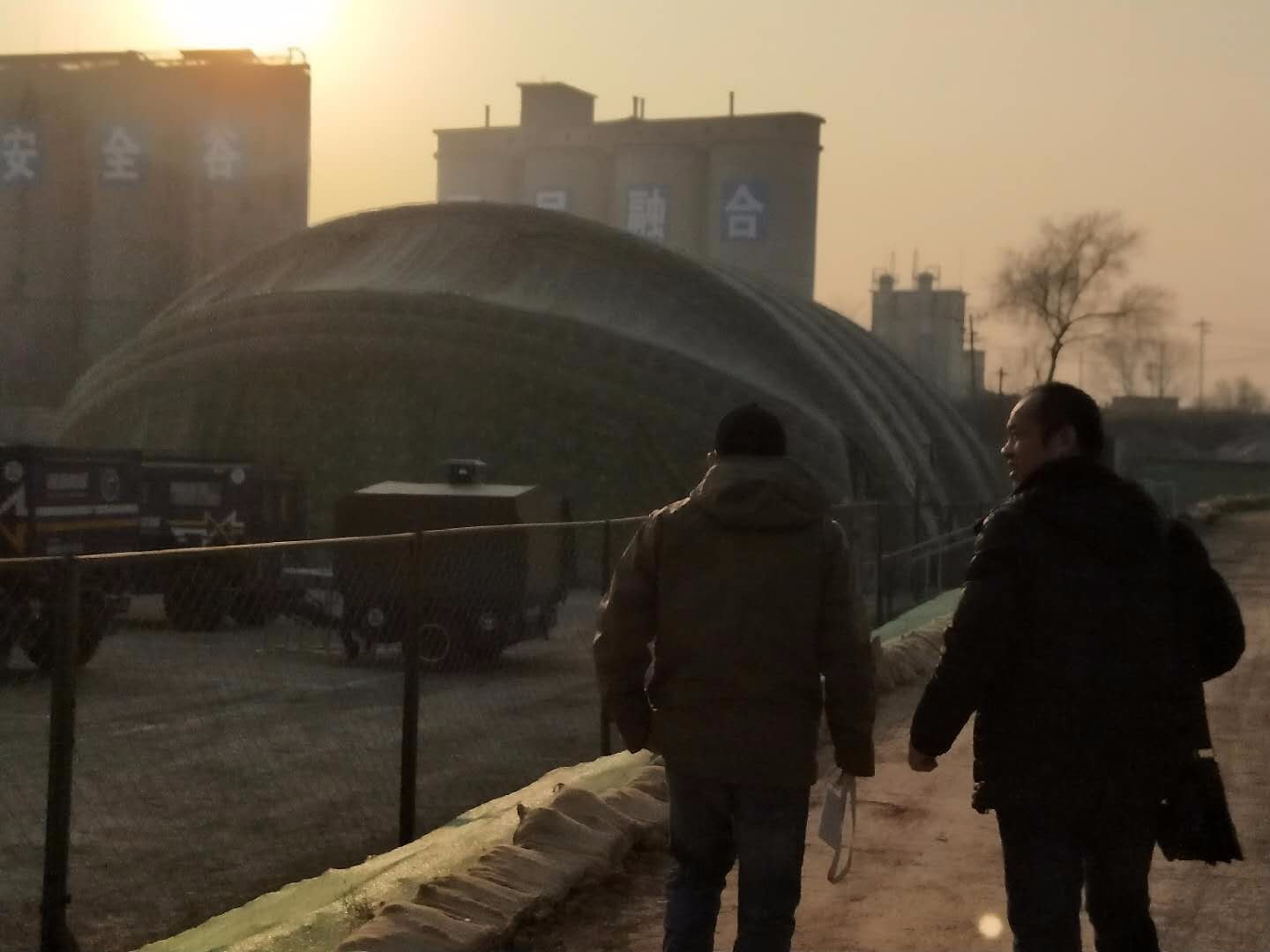栾城机库外罩图